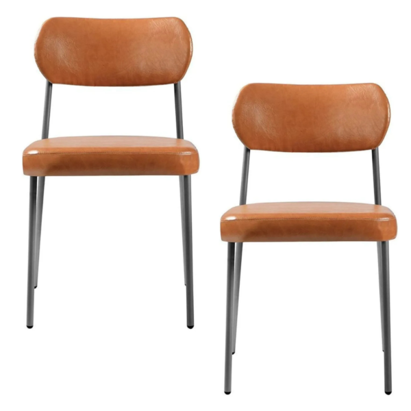 Cadeiras 4 pés Lavínia Couríssimo Amarula Salaone - Kit 02