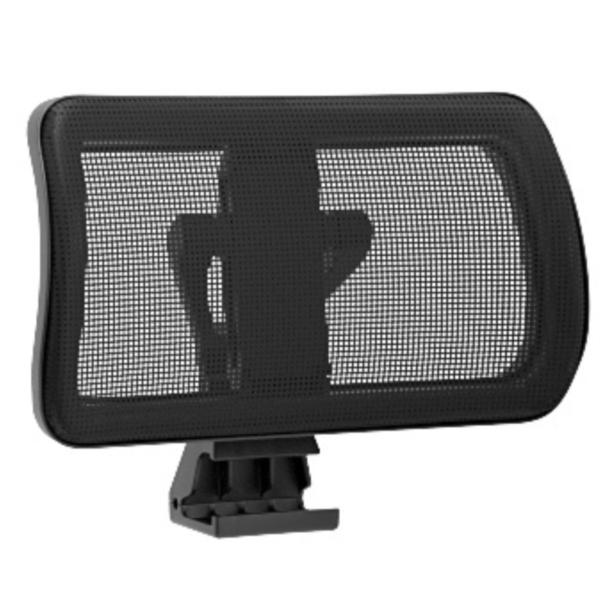 Apoio de Cabeça para Cadeira Brizza Plaxmetal Preto