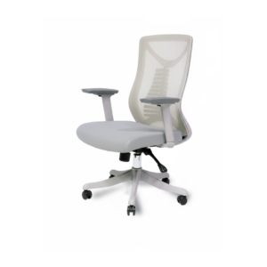 Cadeira Presidente Tela VRT-40 Relaxsystem Braços 3D Cinza
