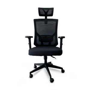 Cadeira Presidente JHN Comfy Relaxsystem Preta B.Hoff Mobile