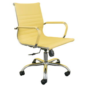 Cadeira Diretor Esteirinha Charles Eames Relax Bege