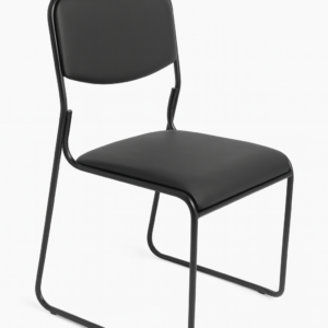 Cadeira Escritório Interlocutor Fixa Base Preta W-21 B.Hoff