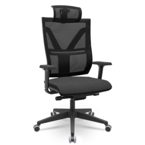 Cadeira Presidente Darix X+Autocompensador 3D Shift Assento Estofado Plaxmetal