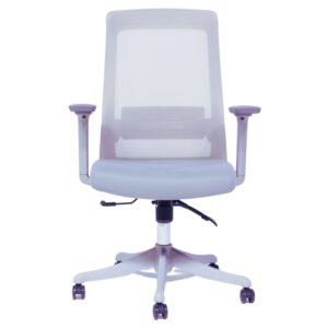 Cadeira Escritório Diretor 5006 Braços 3D Relaxsystem Cinza