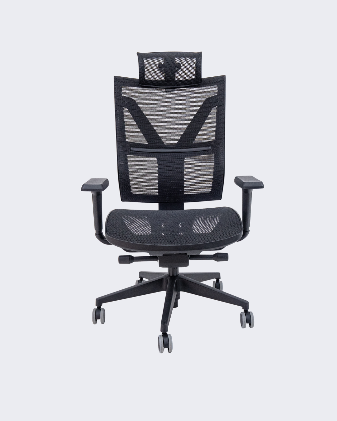 Cadeira Presidente Darix X+ Autocompensador Braços 3D Shift Plaxmetal NR17 Preta