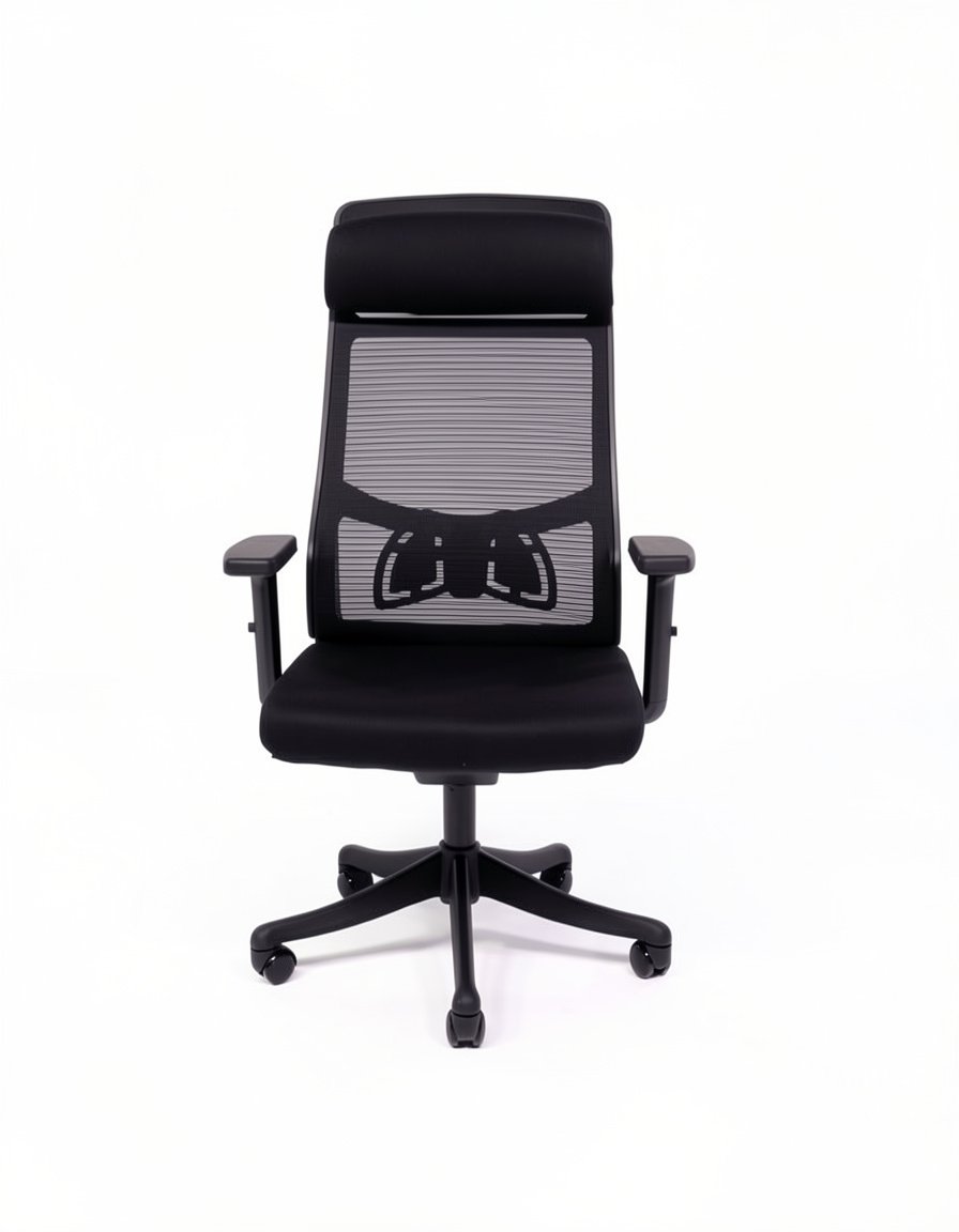 Cadeira Presidente Ultra E-9024 Syncron Espuma Preto - Imagem 5