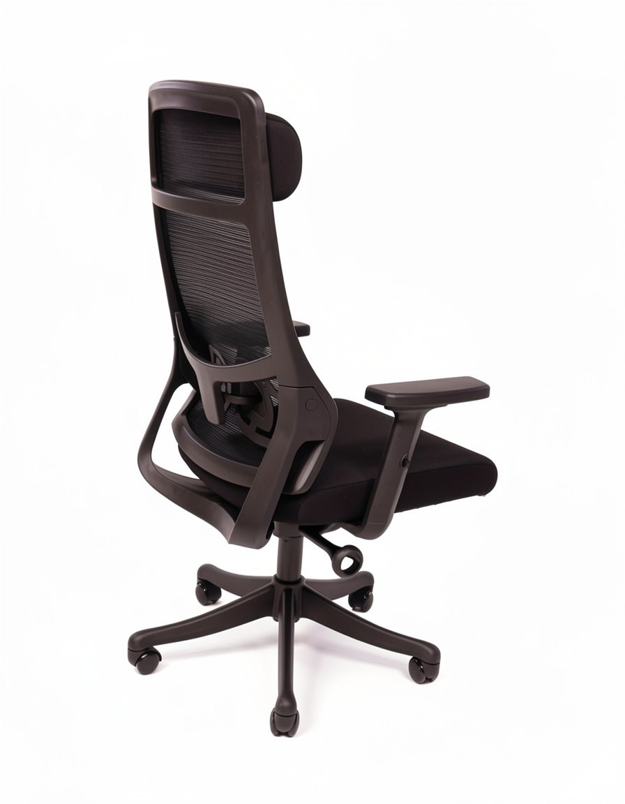 Cadeira Presidente Ultra E-9024 Syncron Espuma Preto - Imagem 2