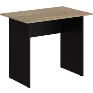 Mesa de Escritório New City I 90 cm Web Office Calvi e Preta