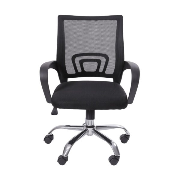 Cadeira Escritório Diretor TOK 3310 Or Design com Encosto de Tela Mesh Preta