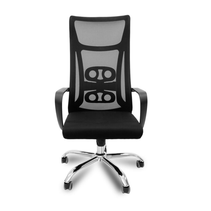 Cadeira Presidente Office Tela Mesh NEW W-58B Preta